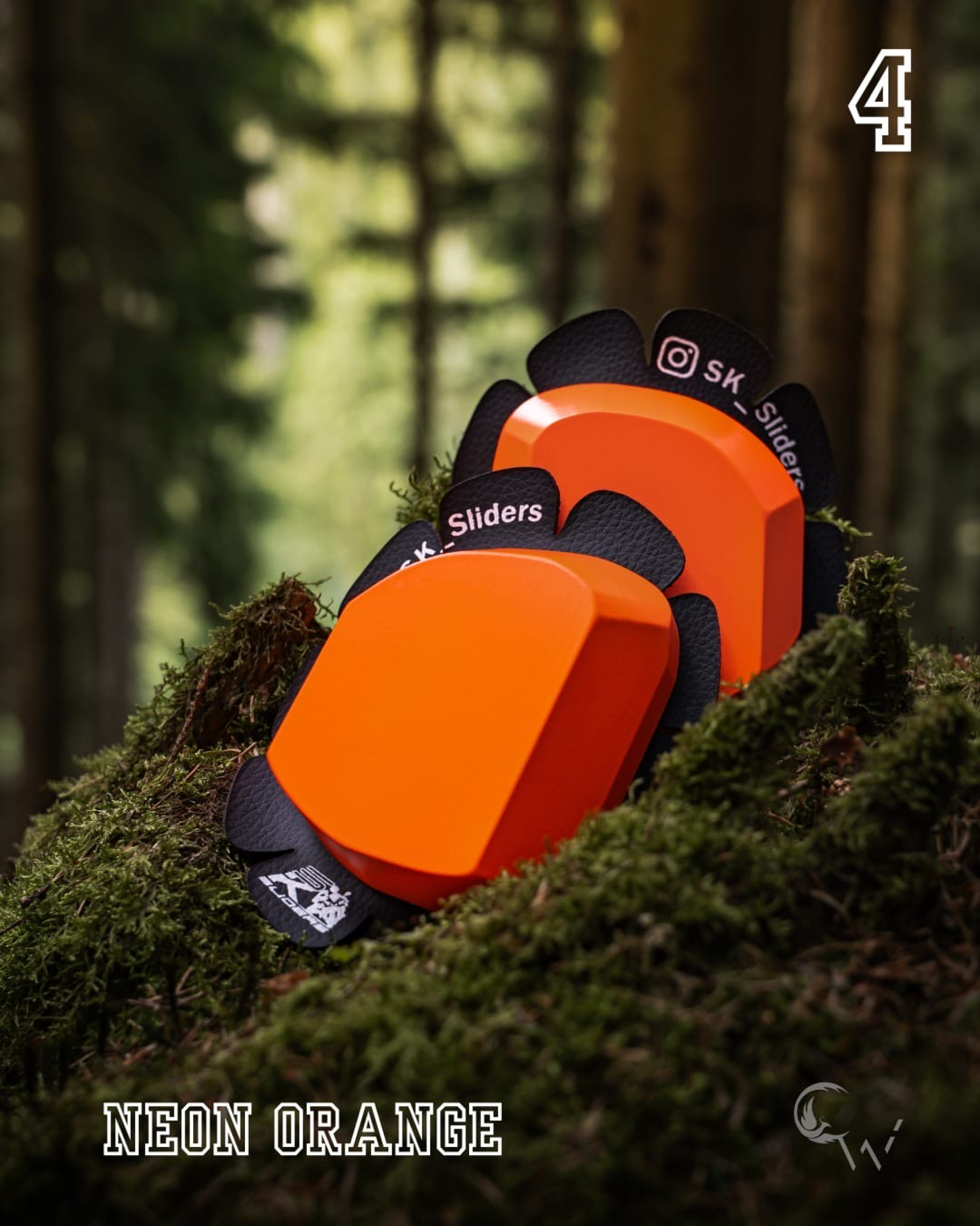 SK Sliders Knieschleifer in Orange